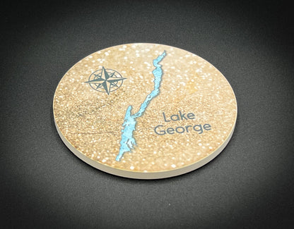 Adirondack Lake - Sandstone Coaster