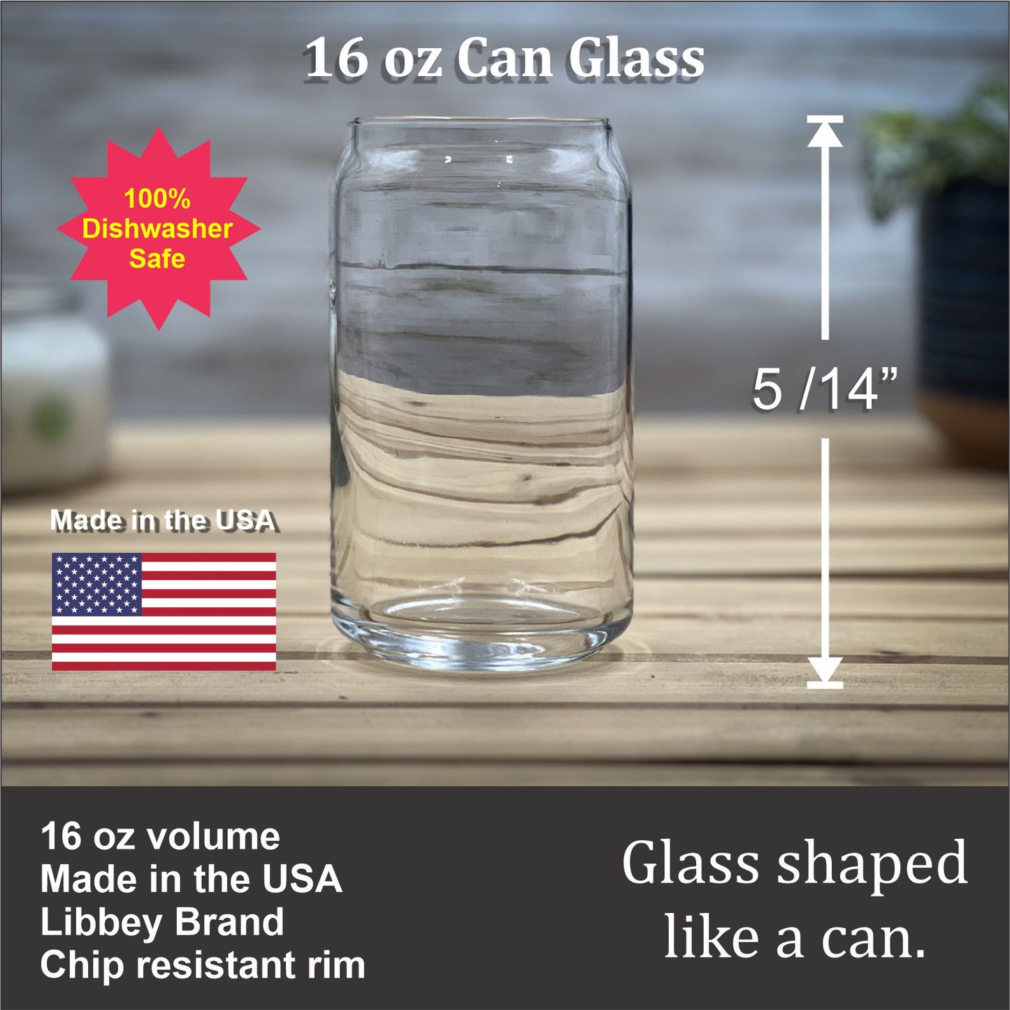 Get a Quote Can Glasses 16 or 20 ounces