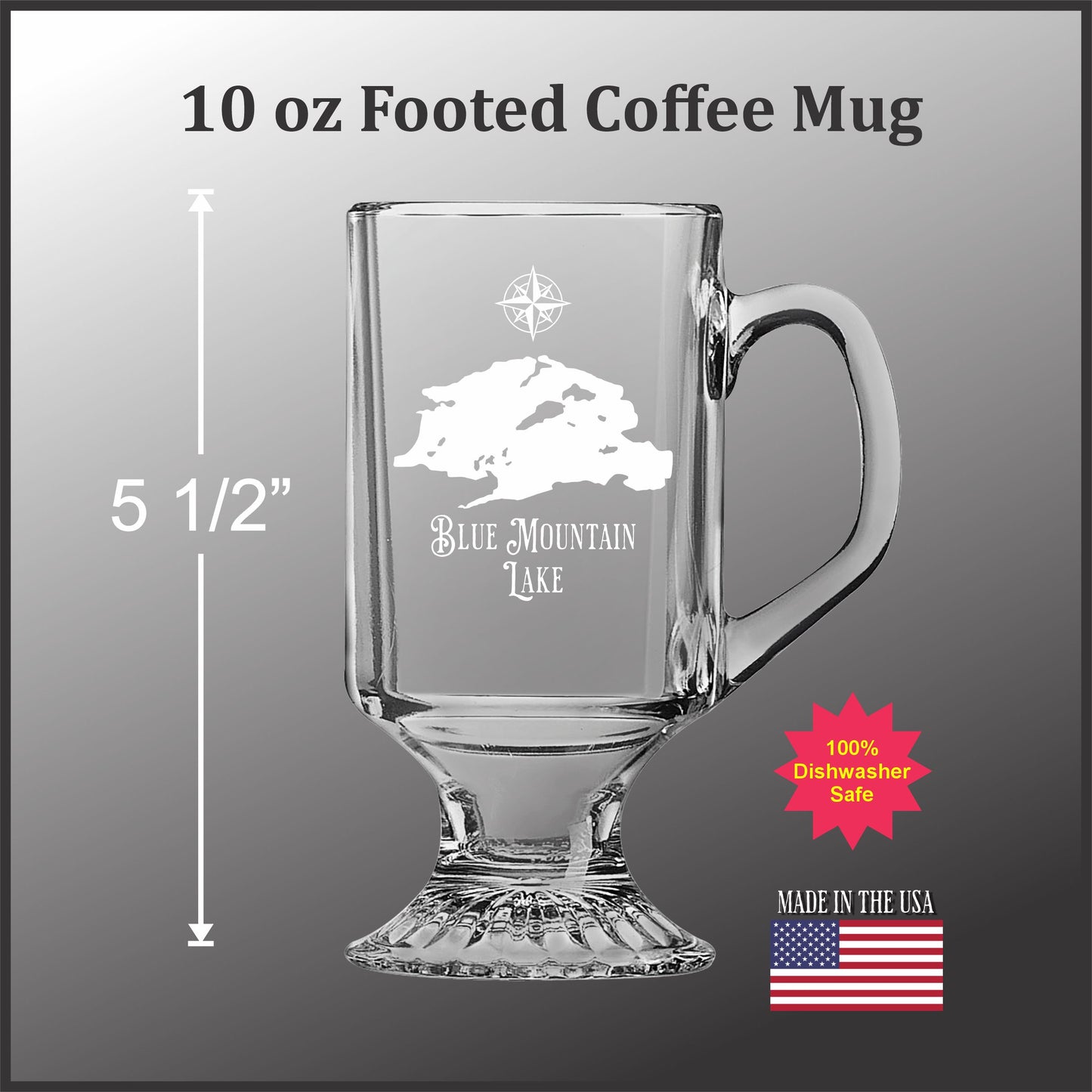 Make my Lake 10 oz Irish Coffee Mug