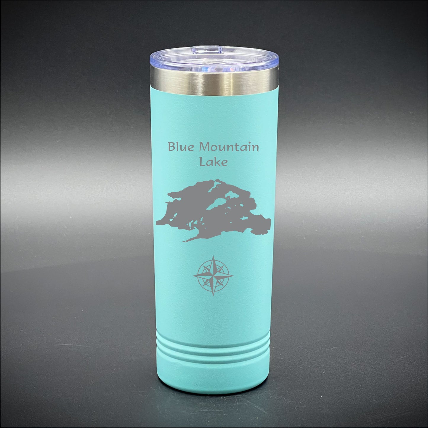 Blue Mountain Lake 22 oz Insulated Skinny Tumbler