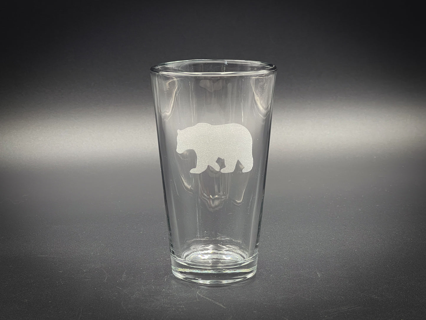 Bear -  Pint glass