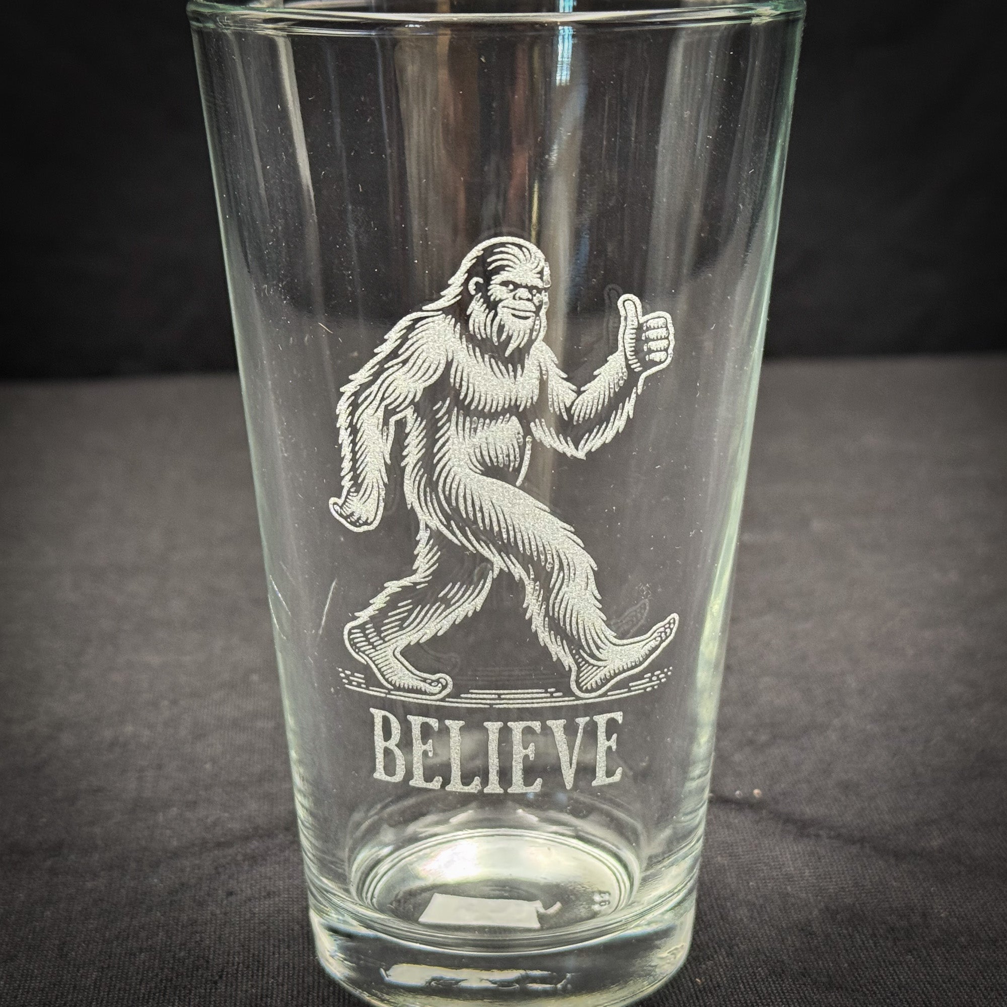 Bigfoot Believe  -  Pint glass