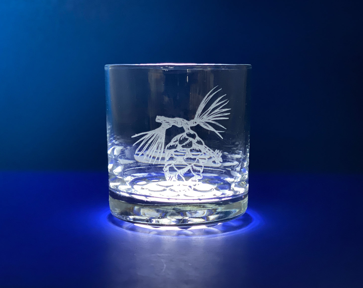 Pinecone 10.25 oz Knob Rocks Glass
