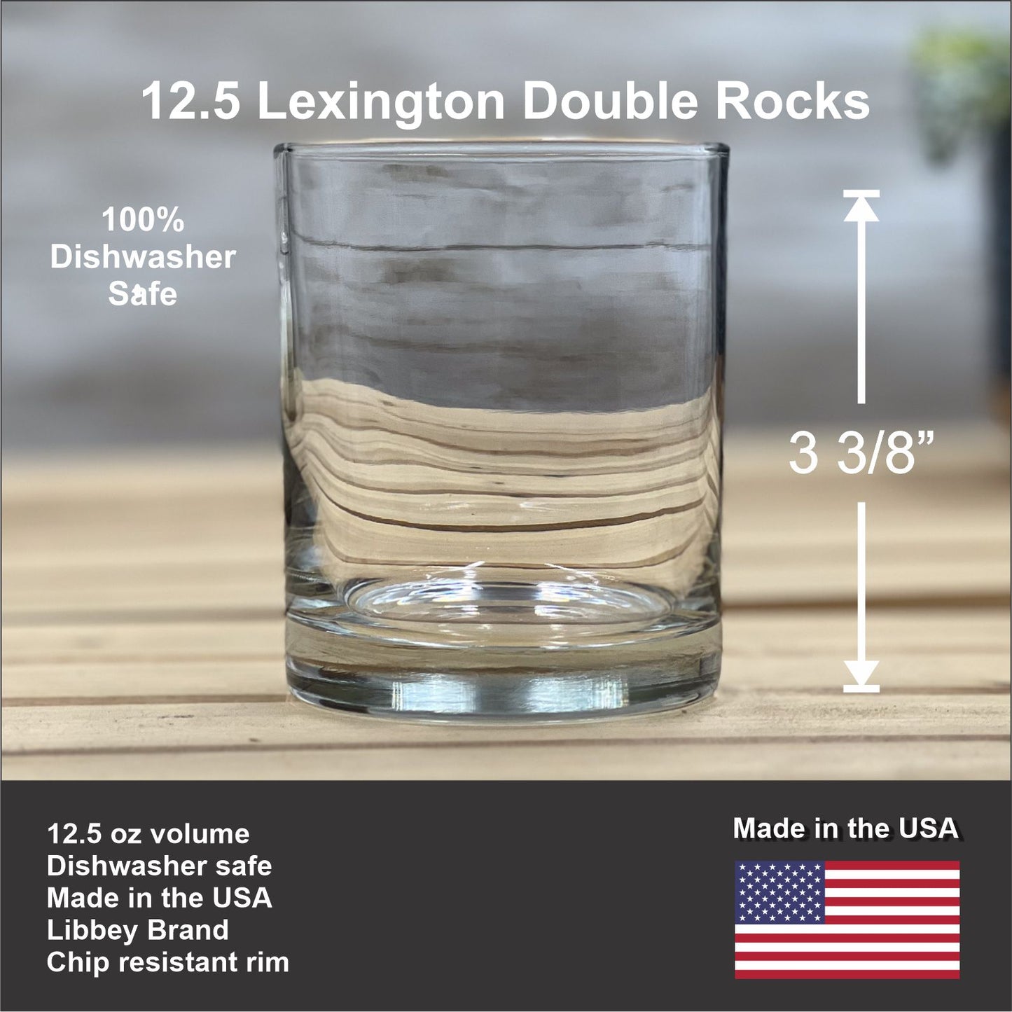 Great Sacandaga Lake Laser Engraved Glassware
