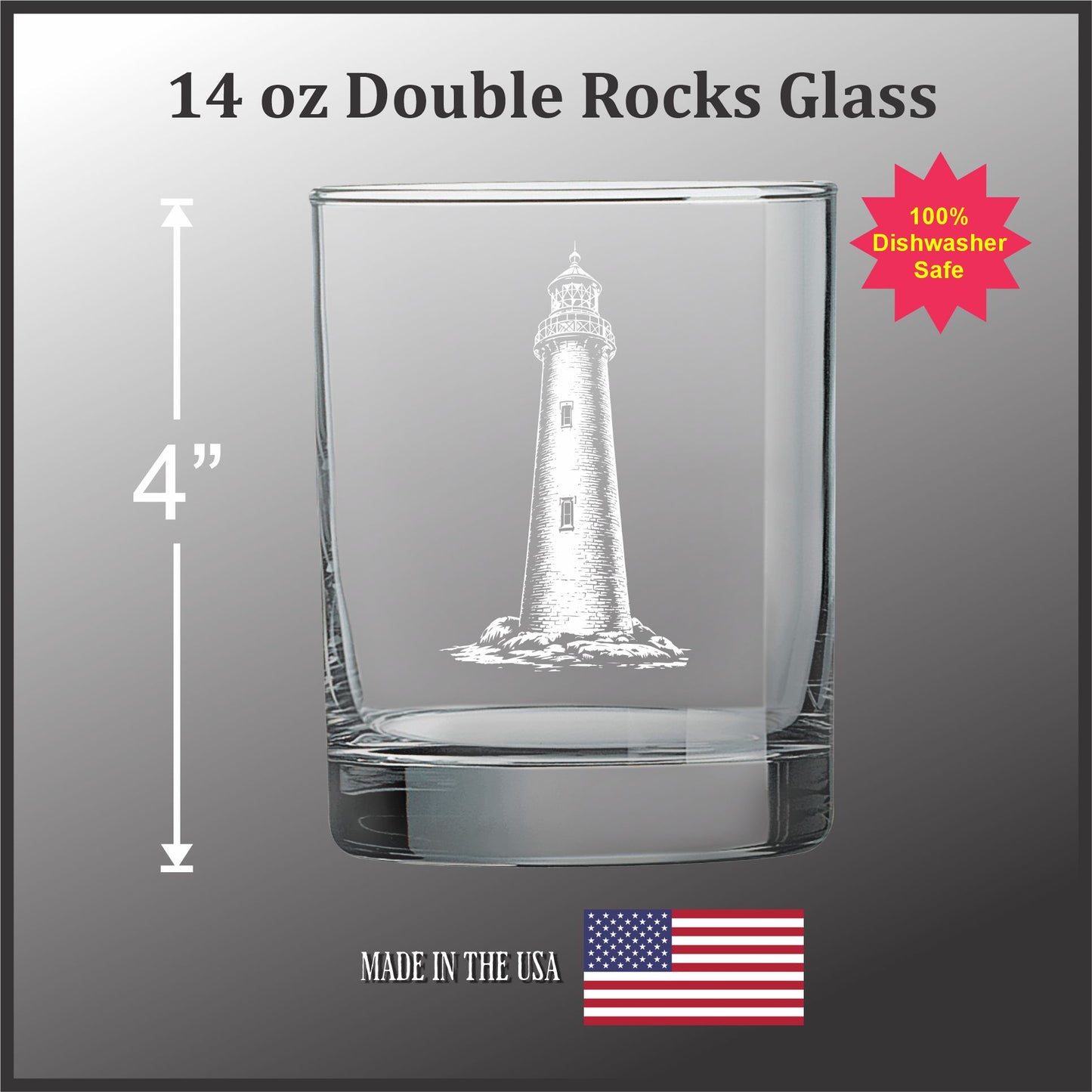 Lighthouse - 14 oz Double Old Fashioned