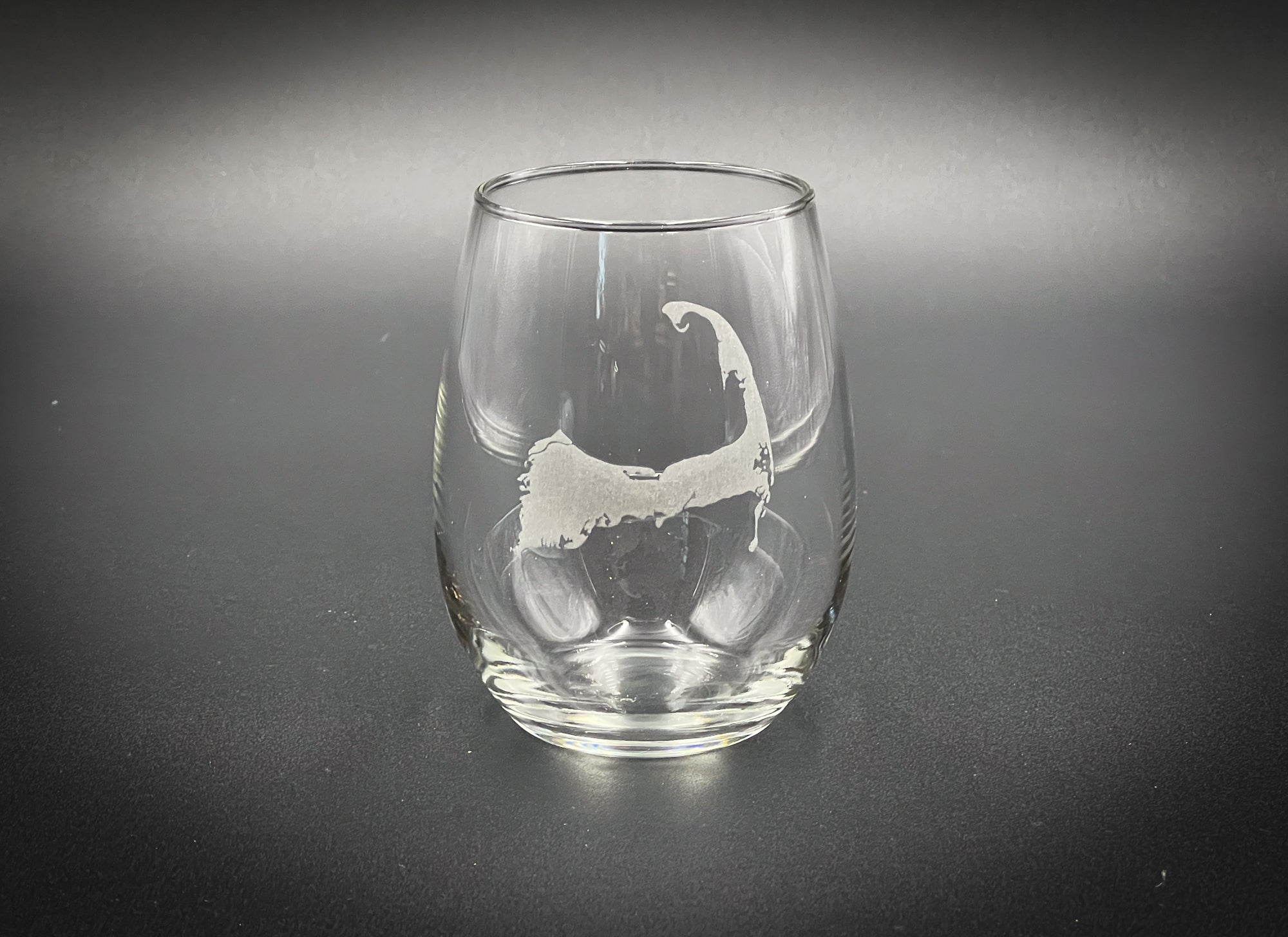 Cape Cod - 15 oz Stemless Wine Glass