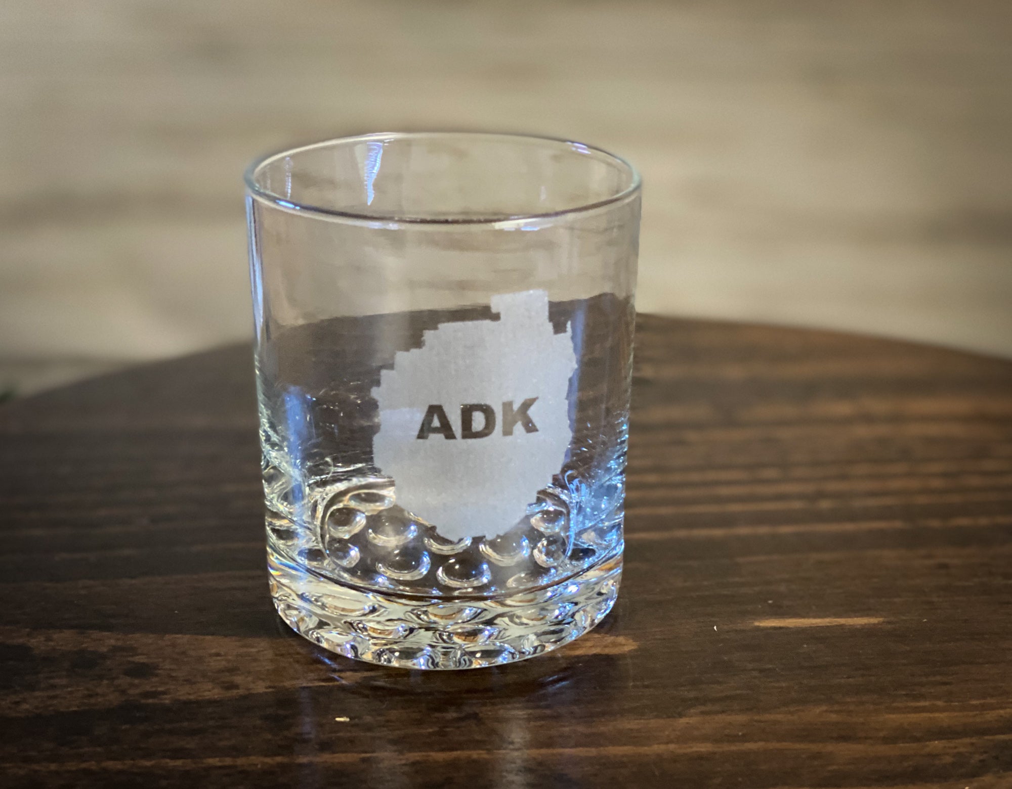 Adirondack Park Double Knob Rocks Glass