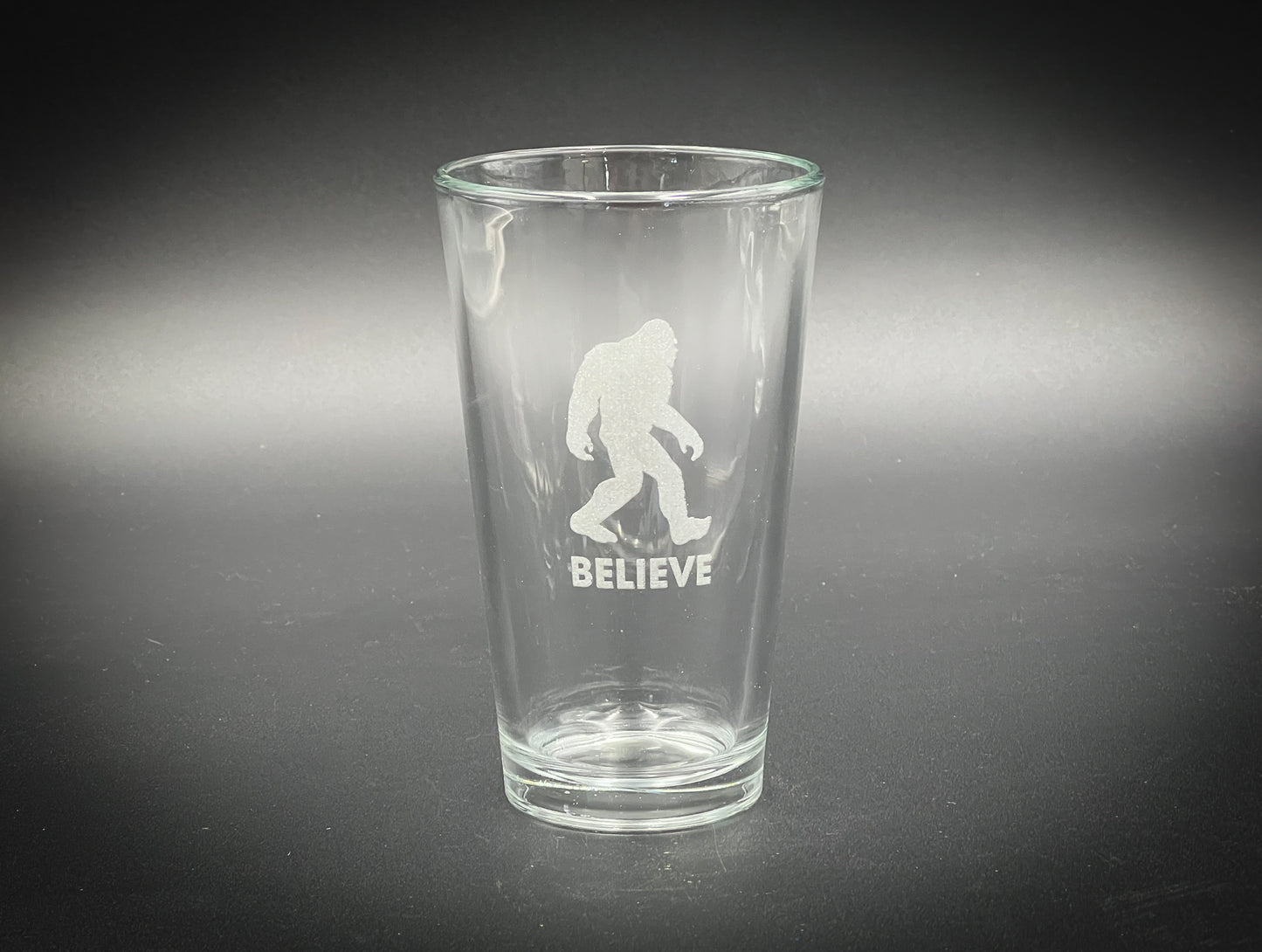 Bigfoot Believe - Pint glass
