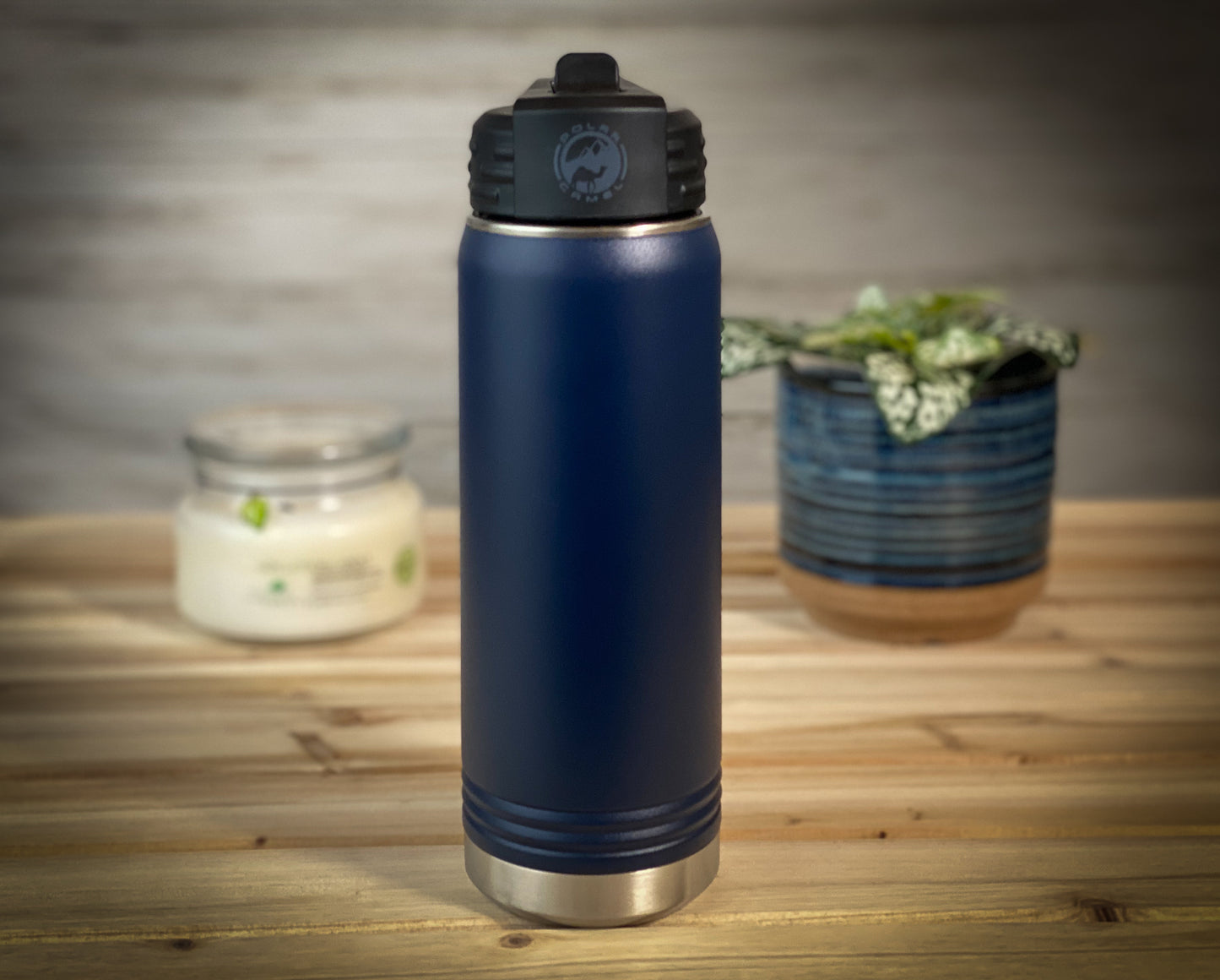 Trees 20 oz Insulated Water Bottle