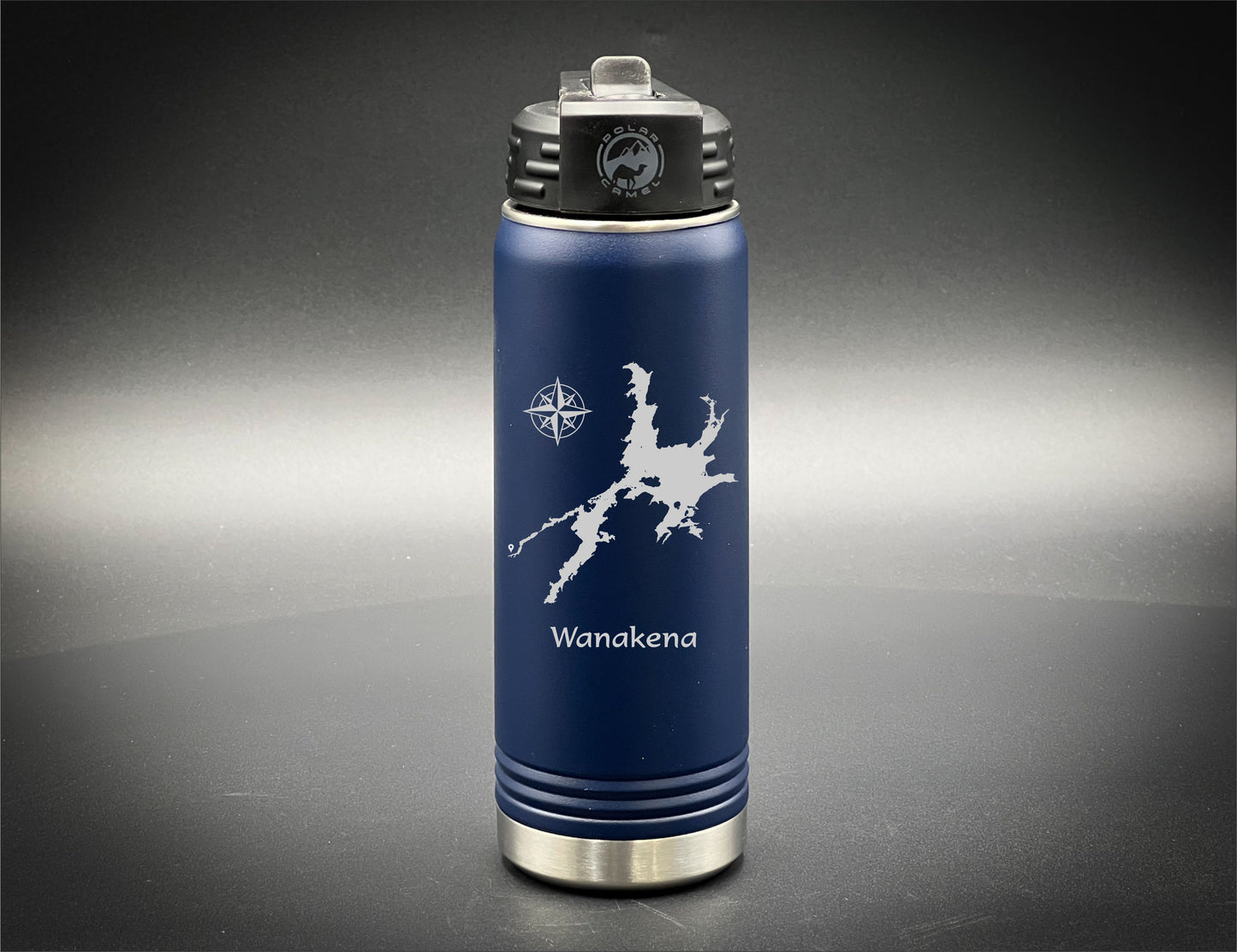 Wanakena - Cranberry Lake 20 oz Insulated Water Bottle