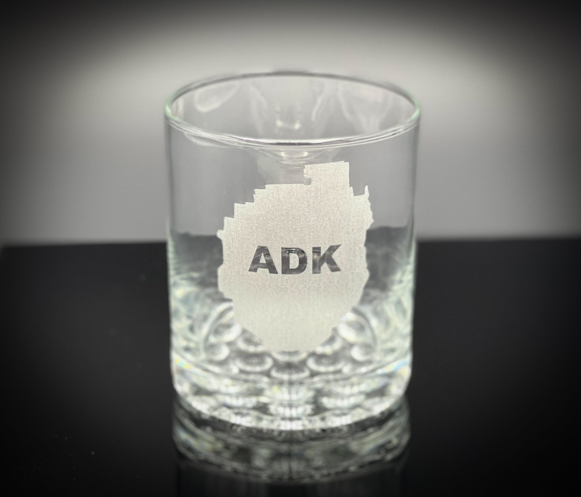 Adirondack Park Double Knob Rocks Glass