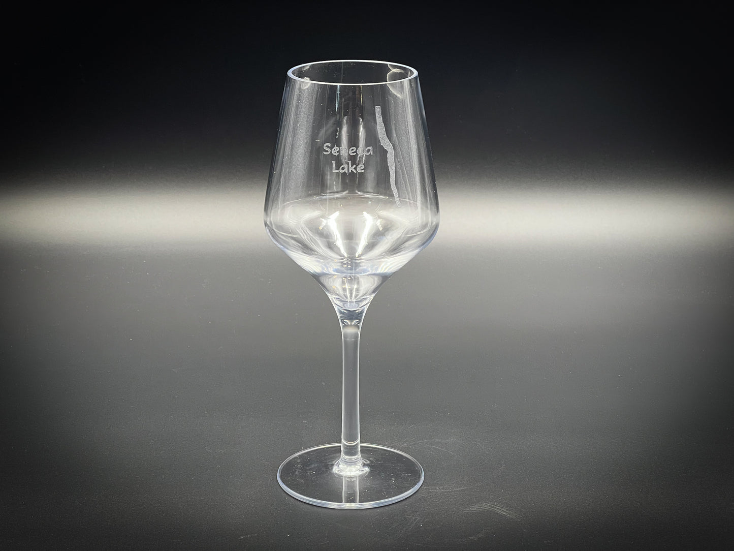 Make My Lake 16 oz Stemmed Unbreakable Wine Glass