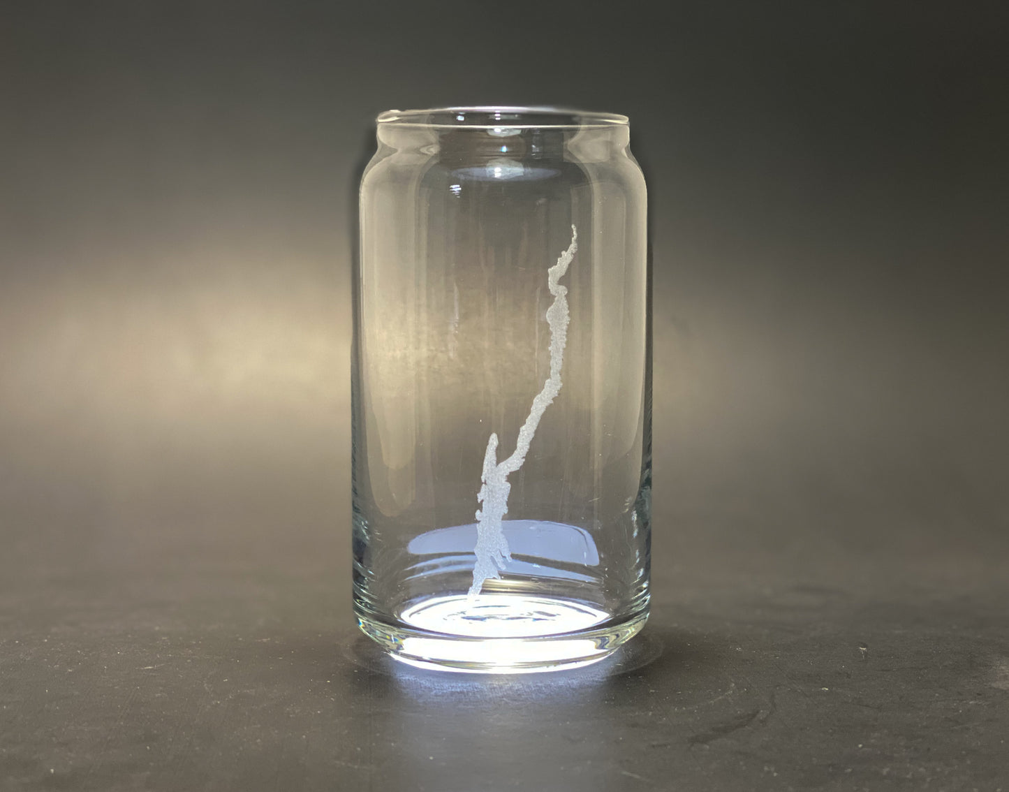 Lake George - 16 oz Can Glass