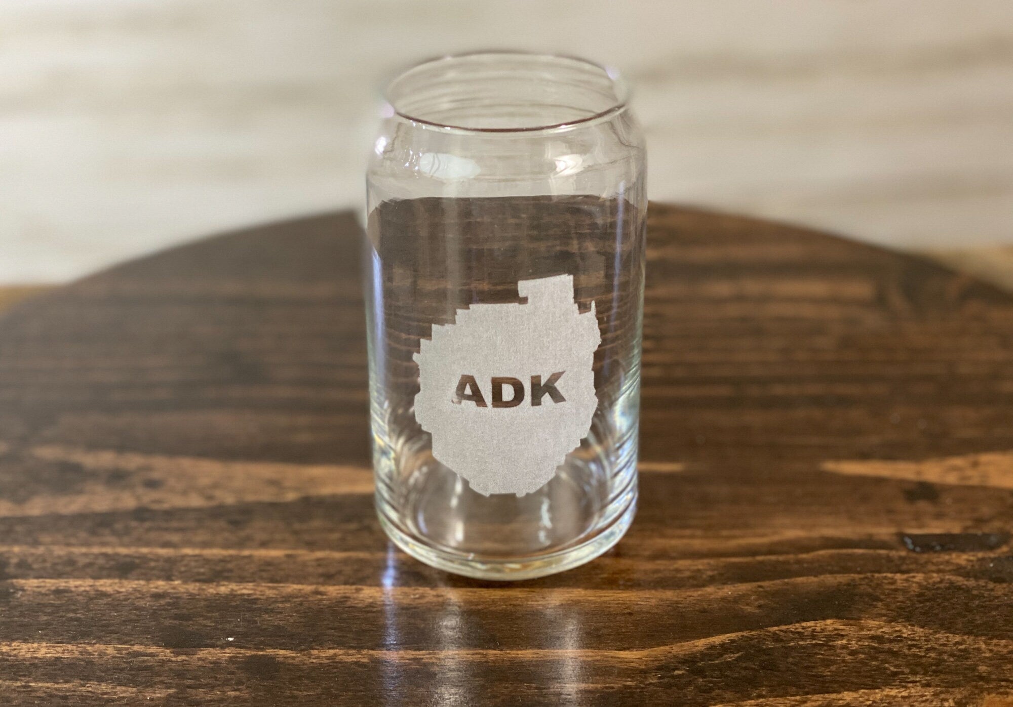 Adirondack Park 16 oz Can Glass