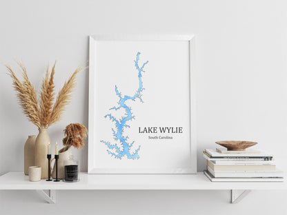 Make my Lake prints for home decoration