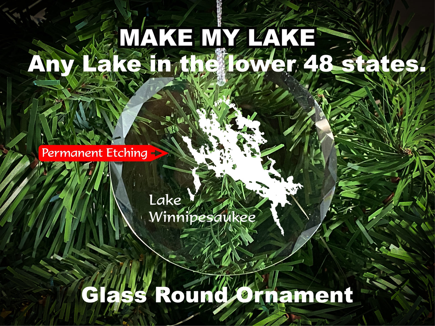 Make My Lake Ornaments