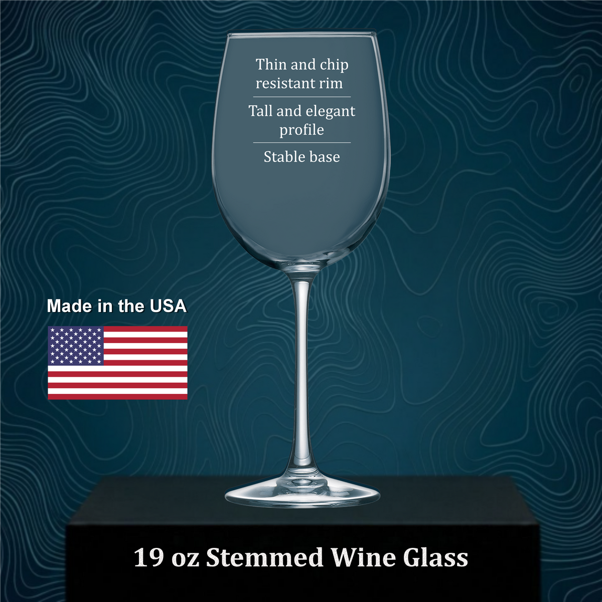 19 oz Stemmed Glassware