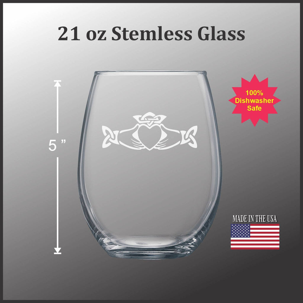 Celtic Claddagh  -  Glassware