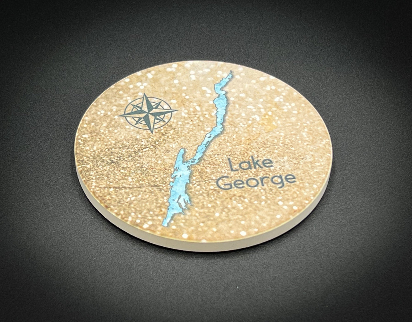 Lake Snow - Sandstone Coaster