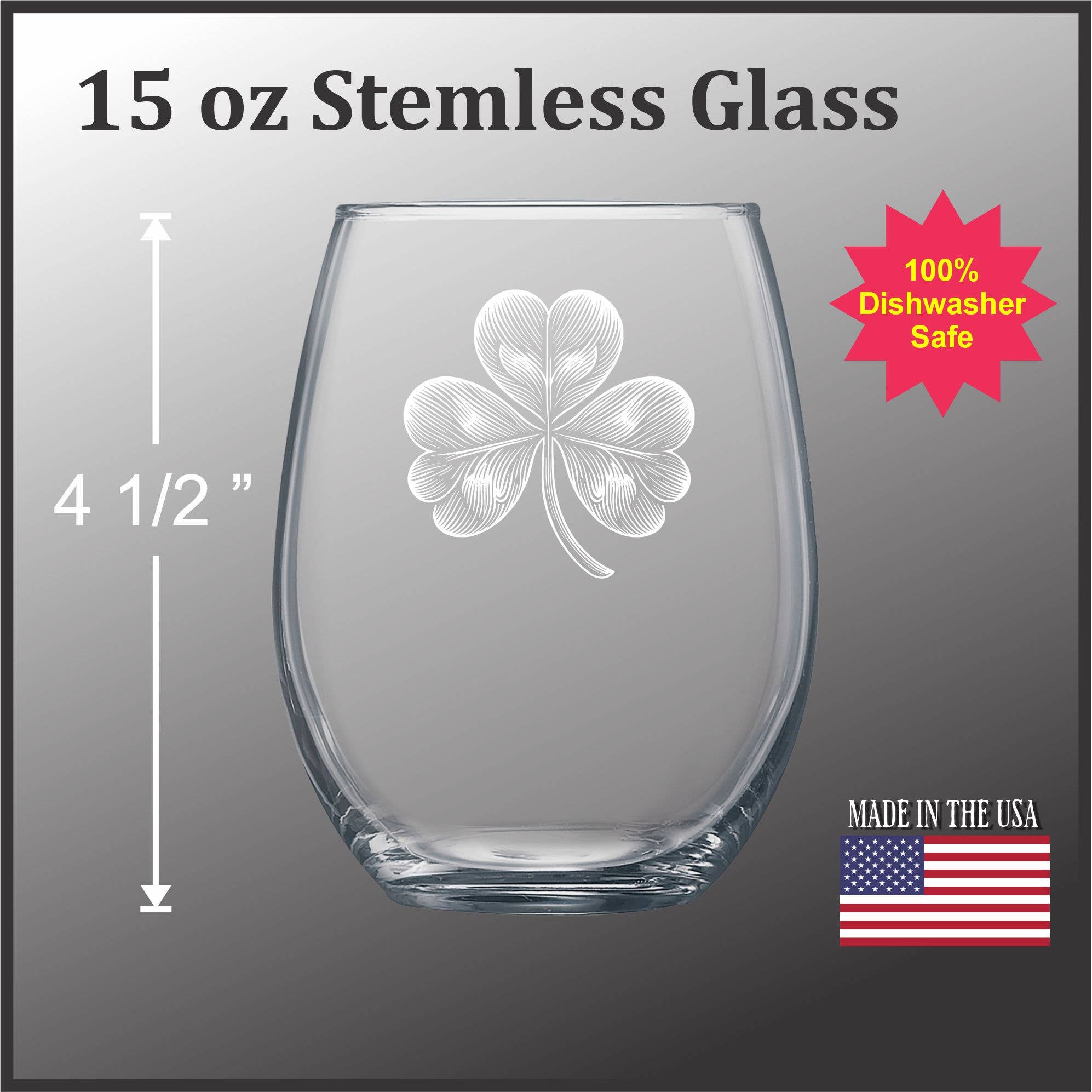 Celtic Shamrock -  Glassware