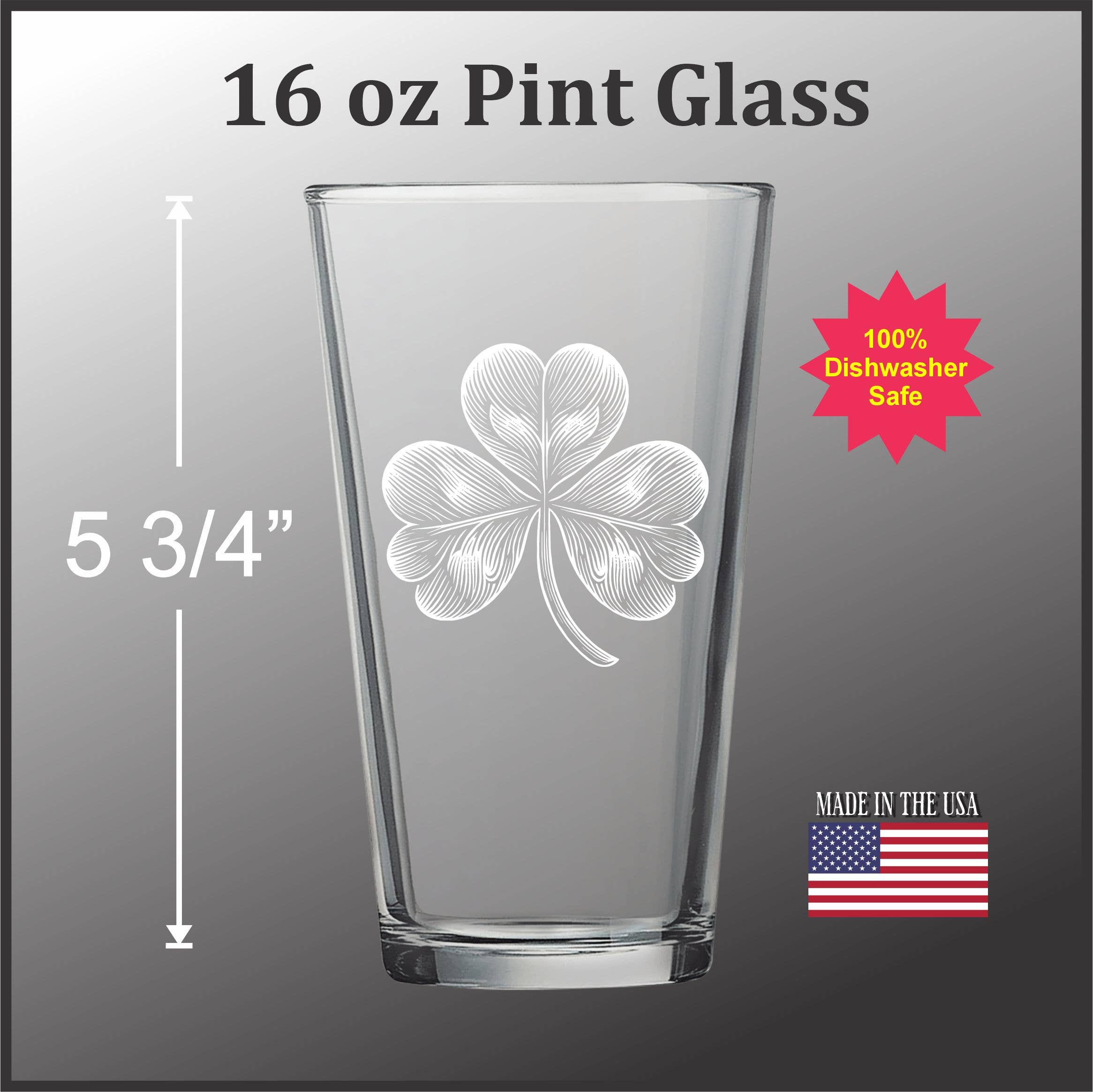 Celtic Shamrock -  Glassware