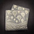 Hot Air Balloons - Slate Coaster