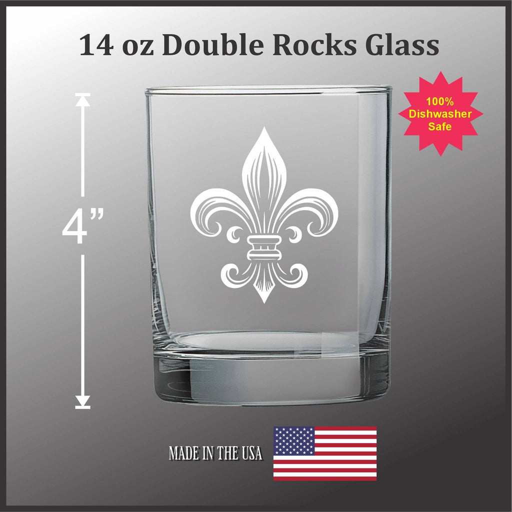Fleur De Lis -  Glassware