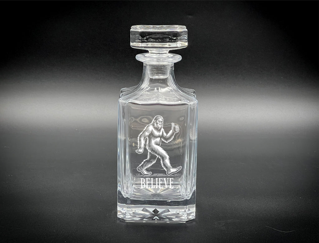 Bigfoot Believe - 750ml Whiskey Decanter