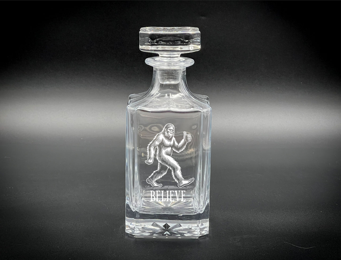 Bigfoot Believe - 750ml Whiskey Decanter