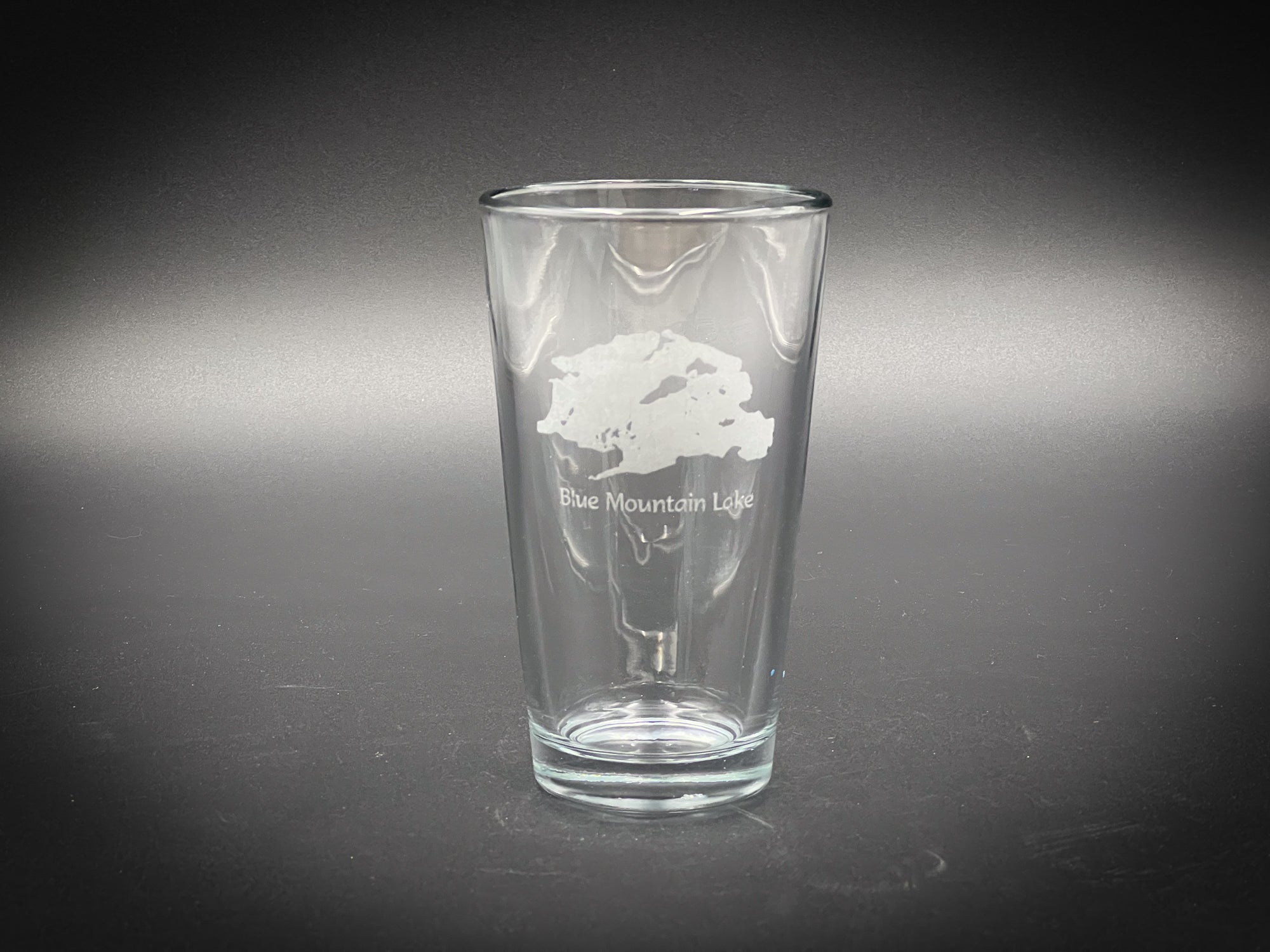 Blue Mountain New York Lake  Pint Glass