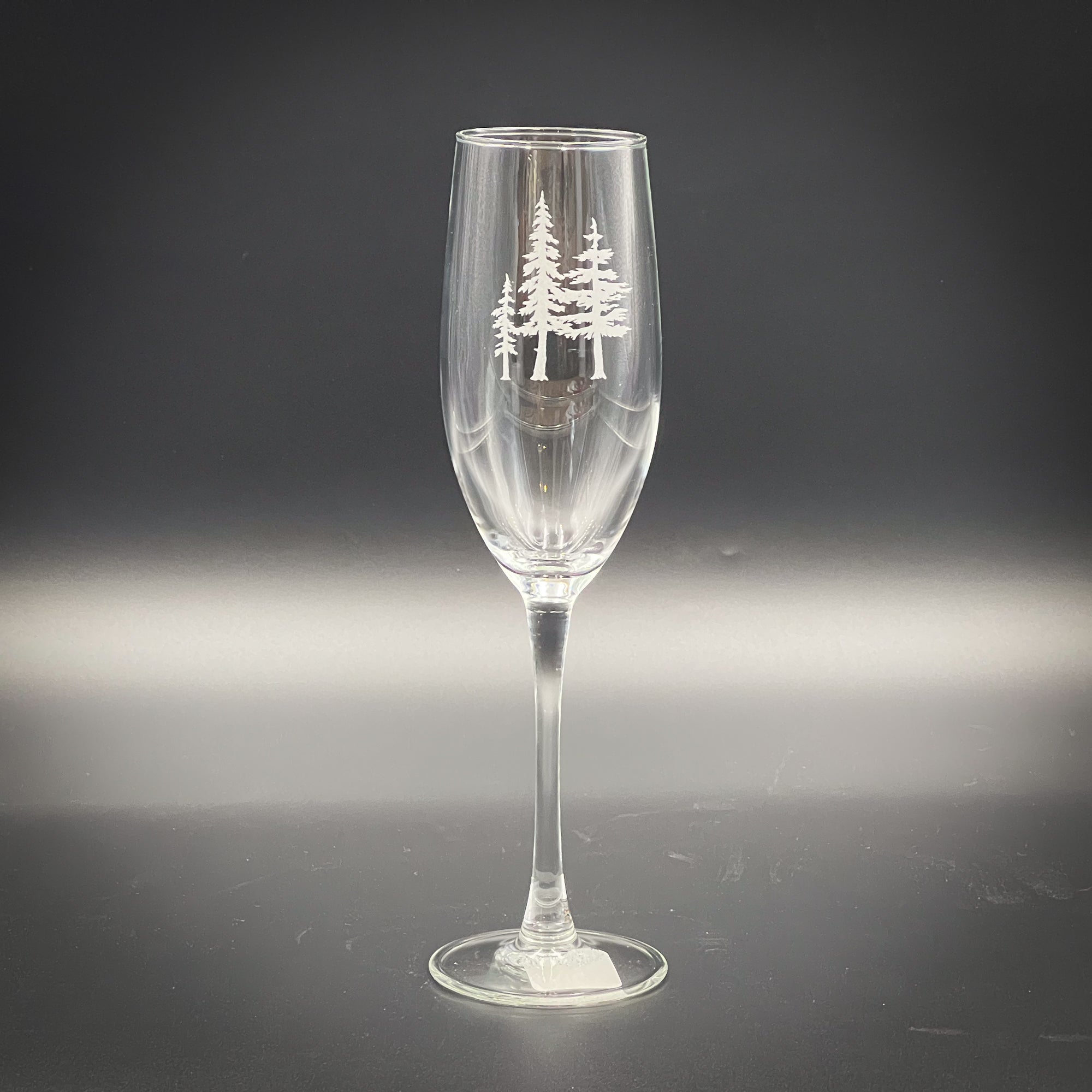 3 Trees - 8 oz Stemmed Flute