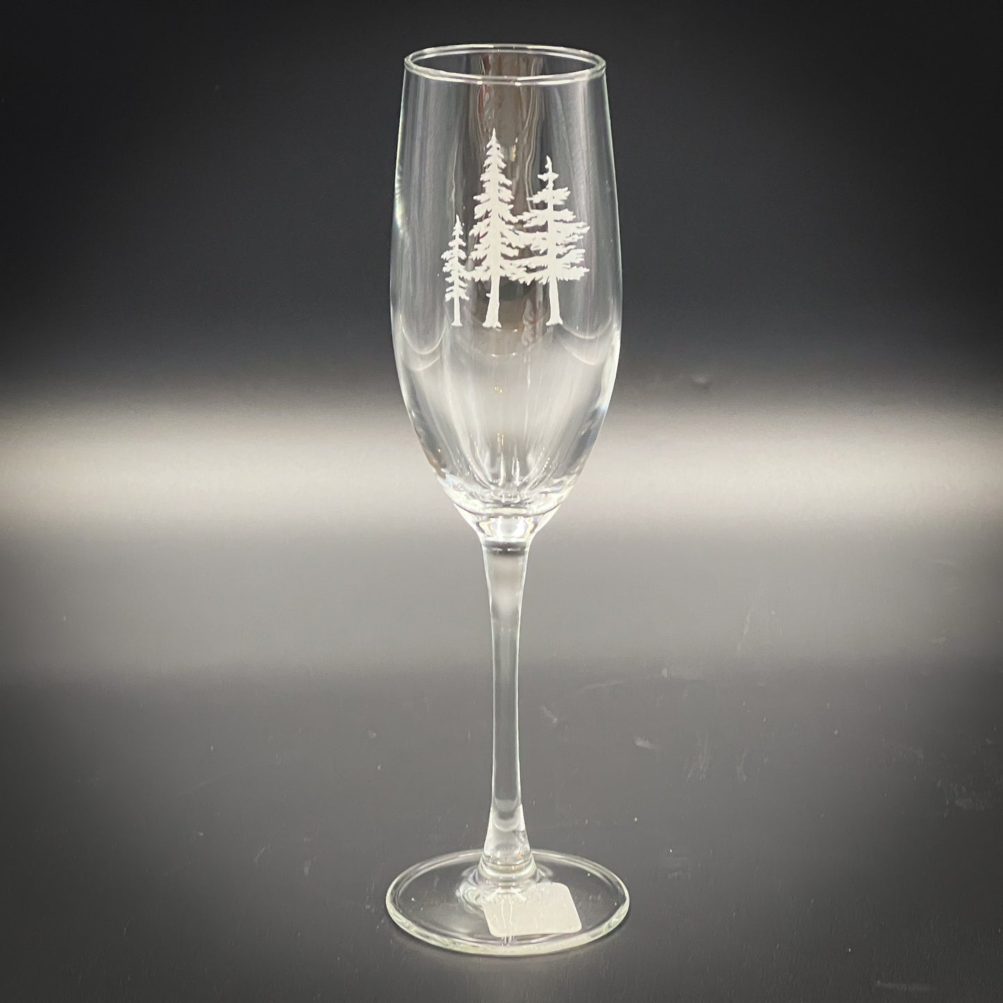 Trees - 8 oz Stemmed Flutes