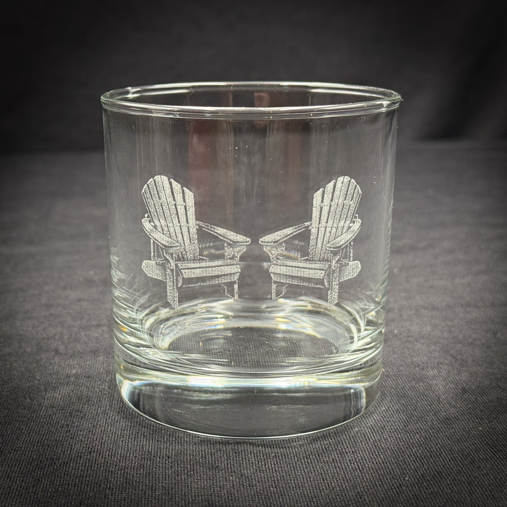 Adirondack Chairs Vintage 10.5 oz Old Fashioned