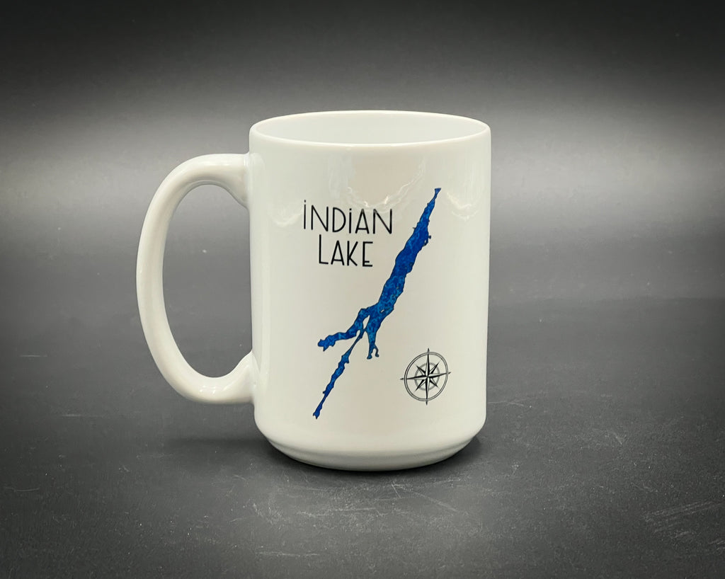Indian Lake - 15 oz Ceramic Mug