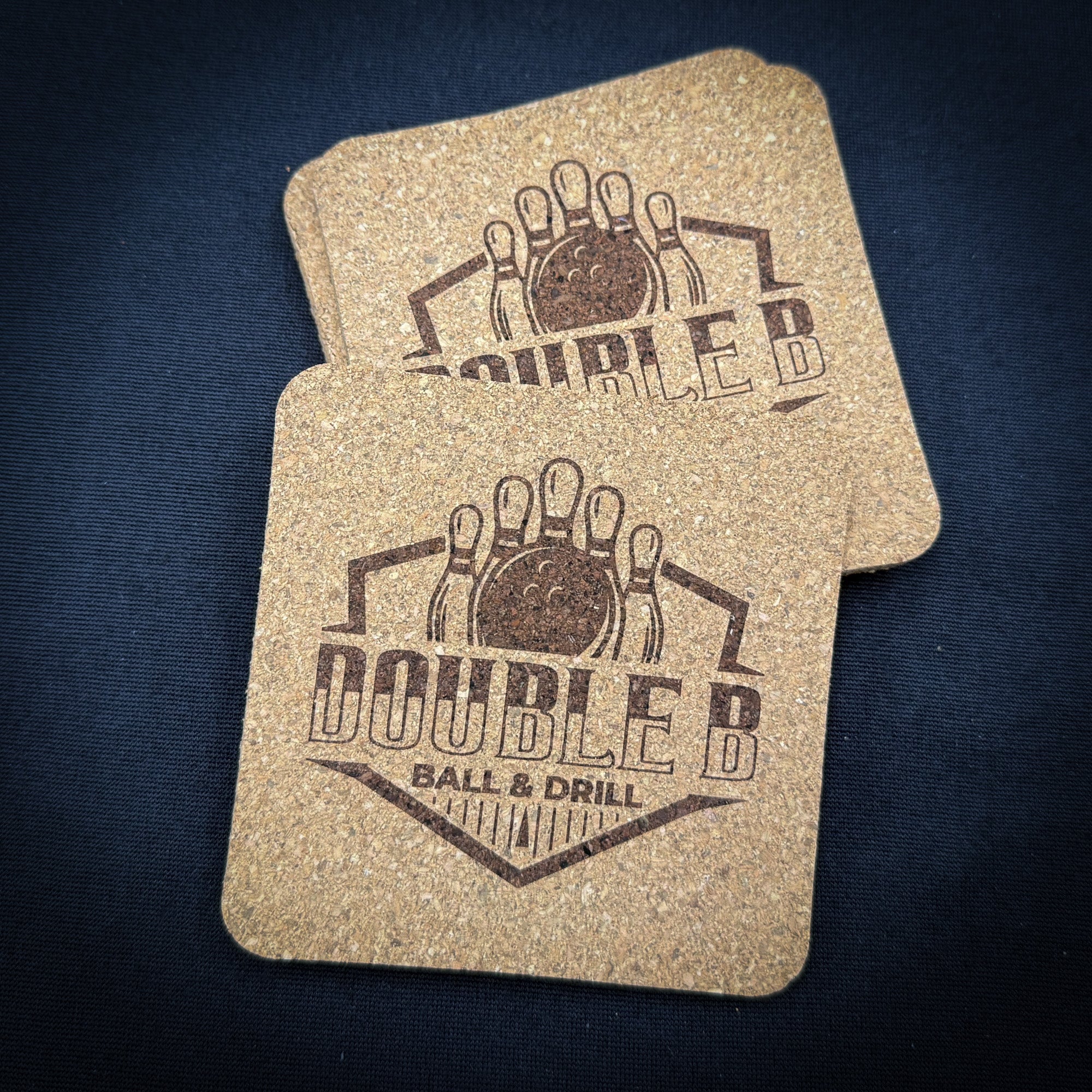 Get a Quote - 4" Square Cork Coaster