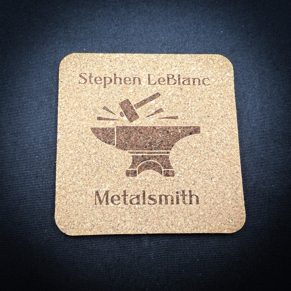 Get a Quote - 4" Square Cork Coaster