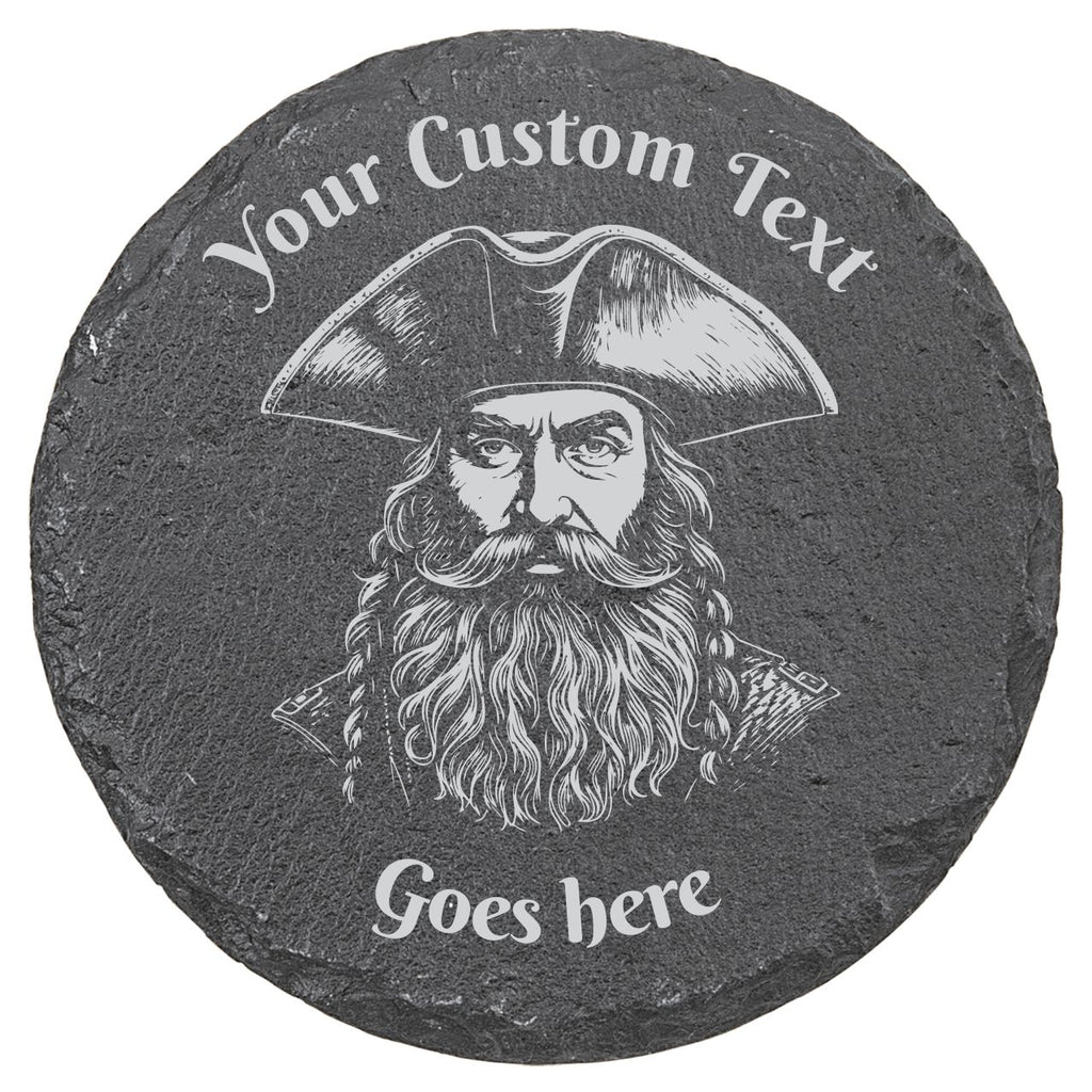 Pirate - 4" Square Slate Coasters