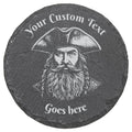 Pirate - 4" Square Slate Coasters