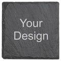 Your Design 4" Square Slate Coaster