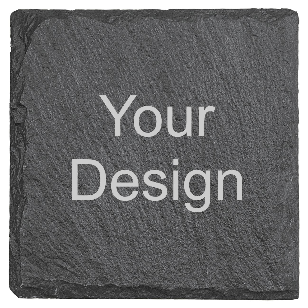 Get a Quote - 4" Square Slate Coaster