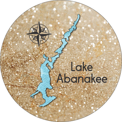 Lake Abanakee - Sandstone Coaster