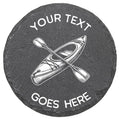 Kayak Custom Coaster - Slate Coaster