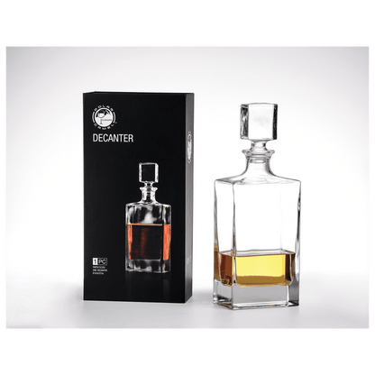 Compass - 810 ml Rectangle Whiskey Decanter