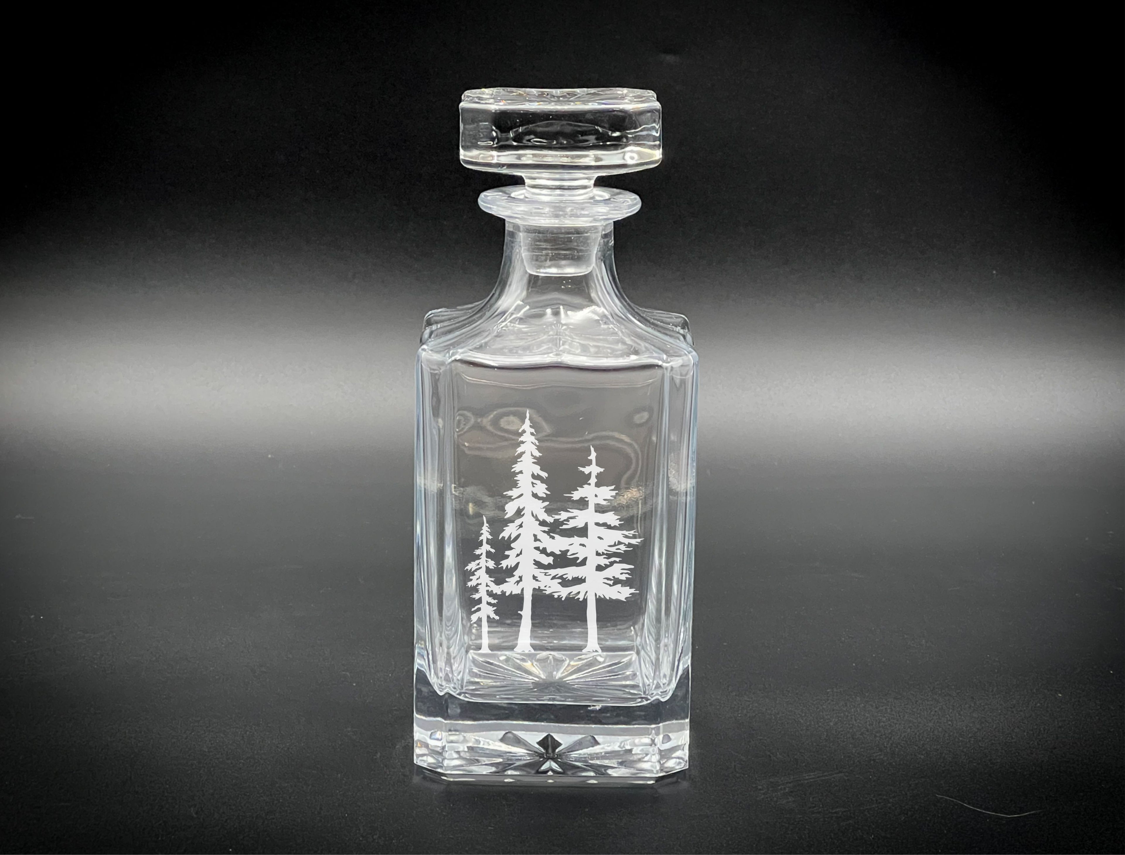 3 Trees - 750ml Whiskey Decanter