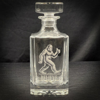 Bigfoot Believe - 750ml Whiskey Decanter