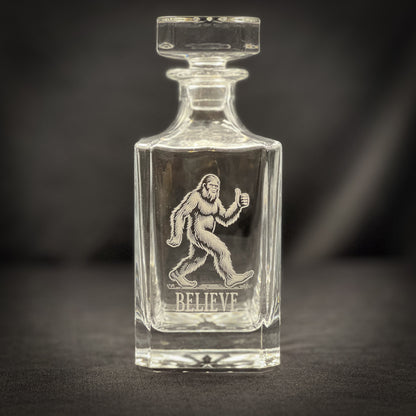 Bigfoot Believe - 750ml Whiskey Decanter