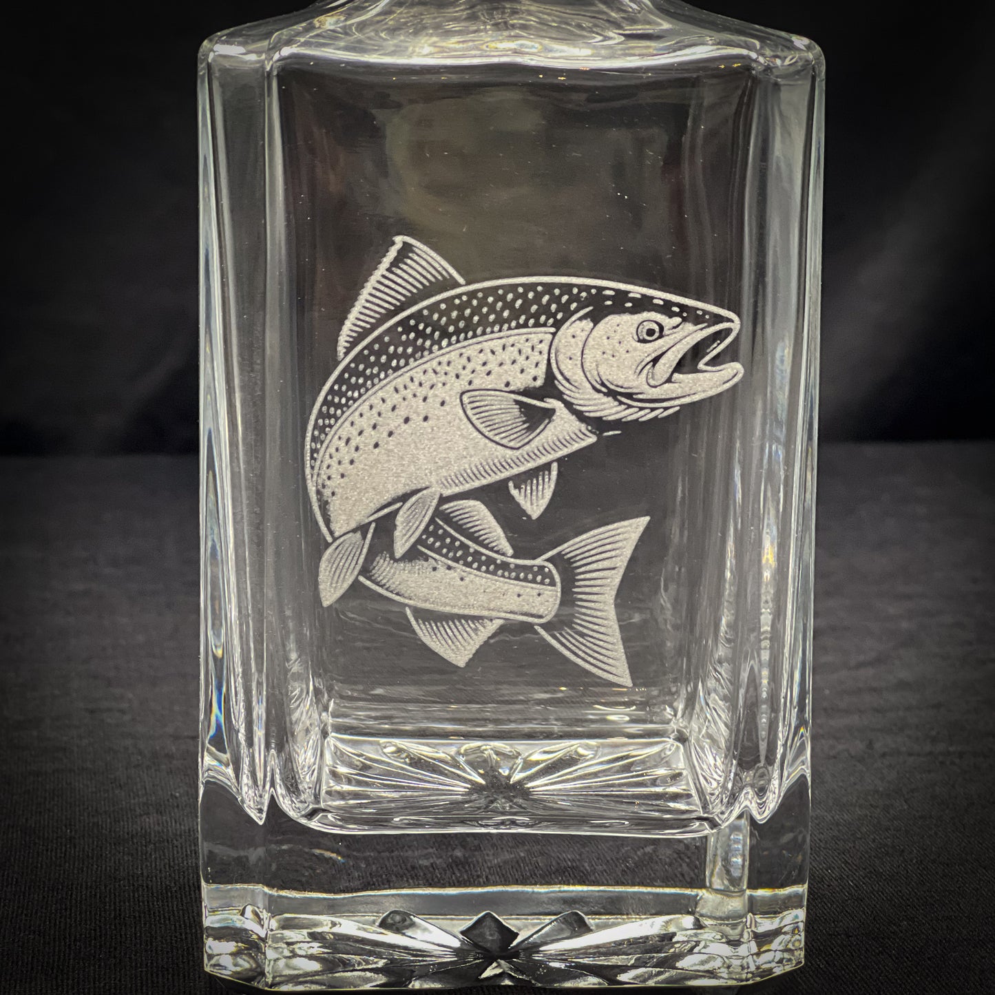 Salmon - 750ml Whiskey Decanter