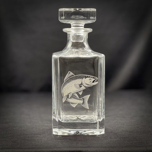 Salmon - 750ml Whiskey Decanter