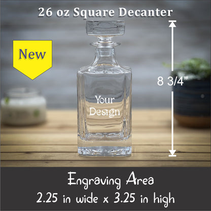 Get a Quote - 750ml Whiskey Decanter
