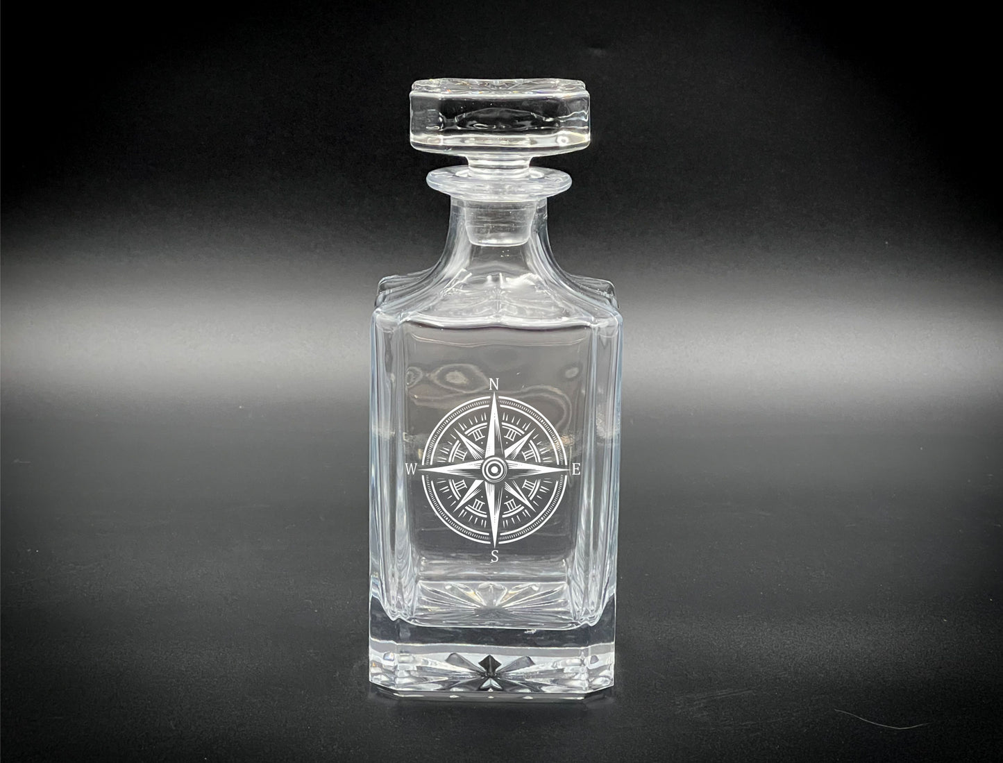 Compass  - 750ml Whiskey Decanter